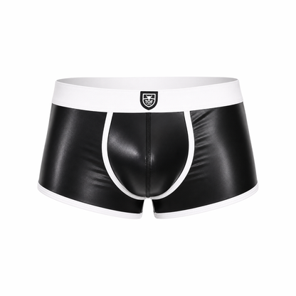 TOF Paris Fetish Bottomless Boxer Black/White