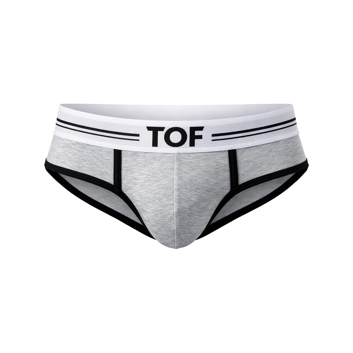 TOF Paris French Brief Heather-Grey