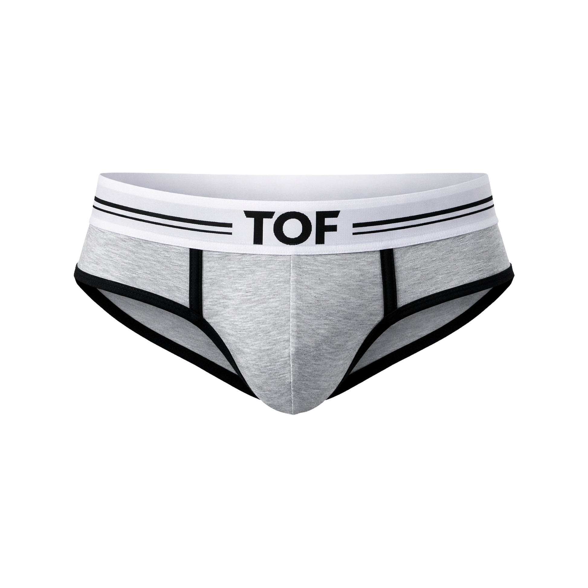 TOF Paris French Brief Heather-Grey