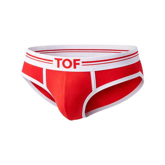 TOF Paris French Brief Red