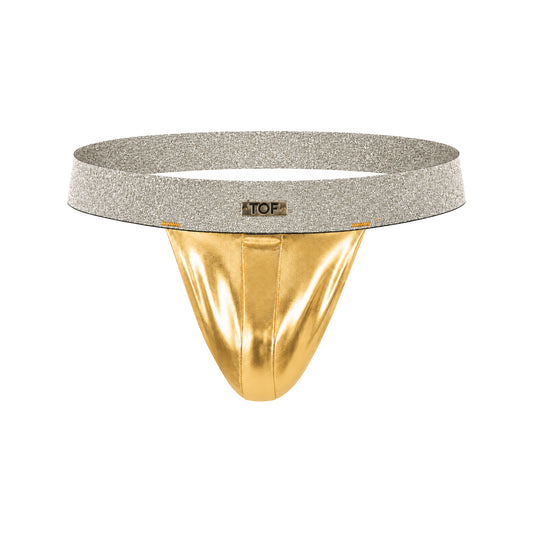 TOF Paris Magic Stringless Thong Gold