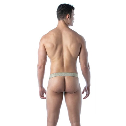 TOF Paris Magic Stringless Thong Gold