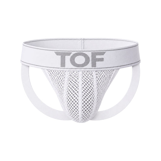 TOF Paris Mesh Jock White/White