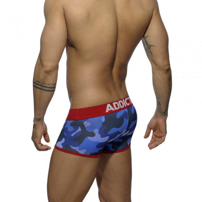 ADDICTED Camouflage Boxer Shorts Navy