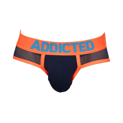 ADDICTED Slip Mesh Néon Marine