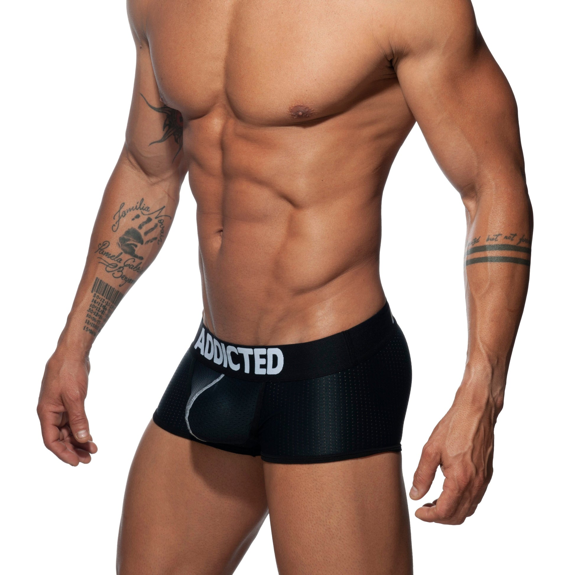 Addicted Push Up Mesh Trunk Navy