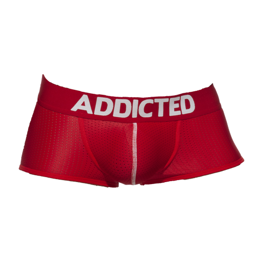 Addicted Push Up Mesh Trunk Red