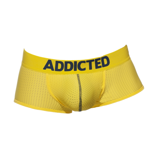 Addicted Push Up Mesh Trunk Yellow