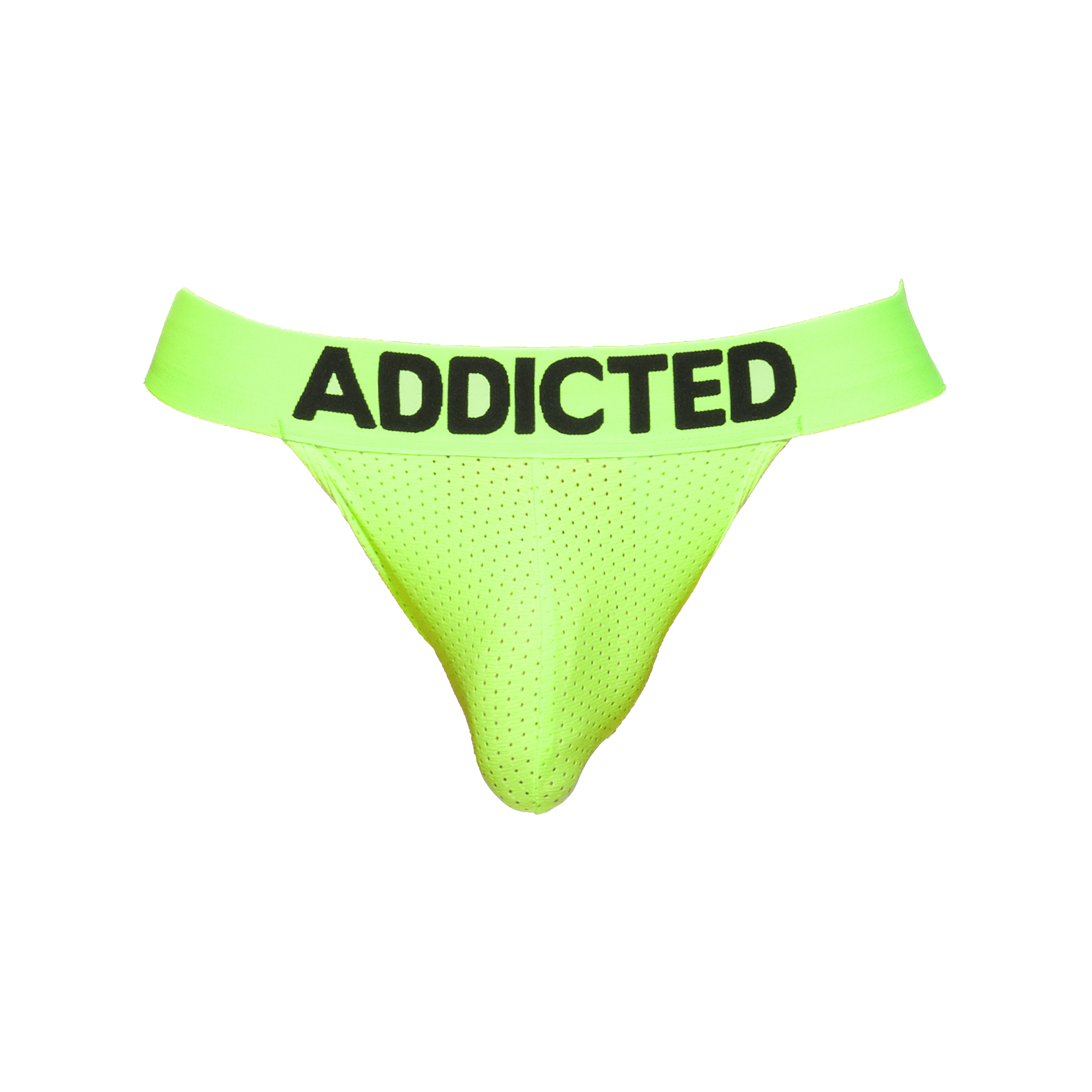 Addicted Ring Up Neon Mesh Jockstrap Green