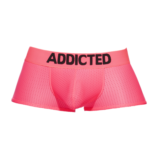 Addicted Ring Up Neon Mesh Trunk Pink