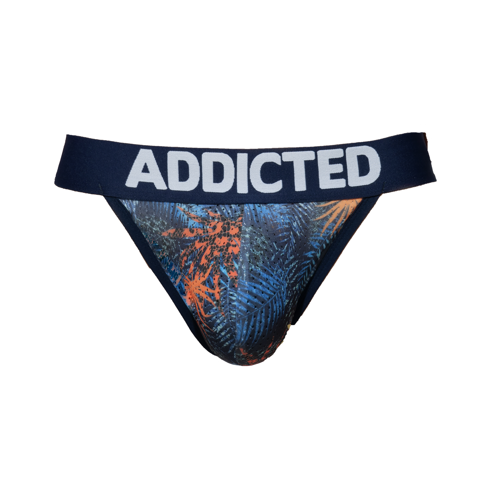 Addicted Tropical Mesh Push Up Jockstrap Multipack 1 X Turquoise 1 X Gold 1 X Navy Size Xxl 3