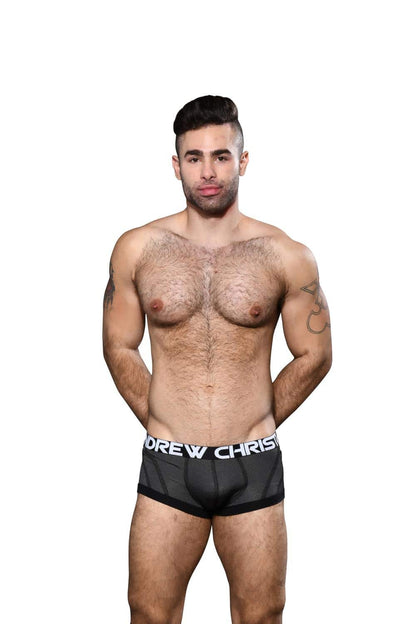 Andrew Christian Active Sports Boxer Charcoal