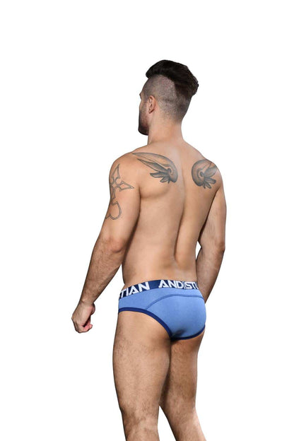 Andrew Christian Active Sports Slip Athlétique Bleu
