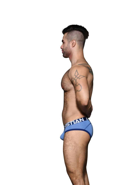Andrew Christian Active Sports Slip Athlétique Bleu