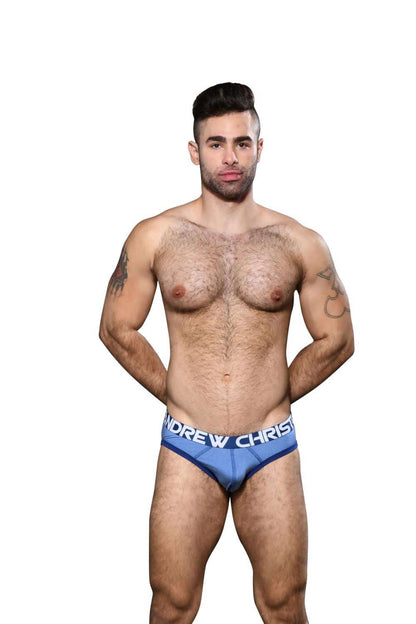 Andrew Christian Active Sports Slip Athlétique Bleu