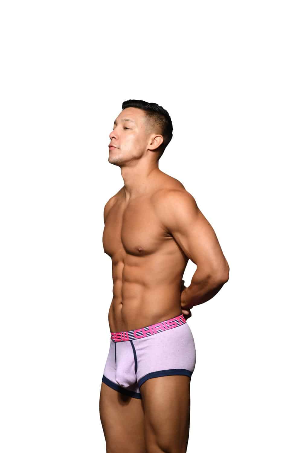 Andrew Christian ALMOST NAKED® Element Boxer Heather Pink