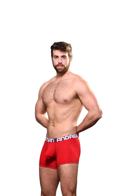 Andrew Christian ALMOST NAKED® Boxer Hang-Free Rouge