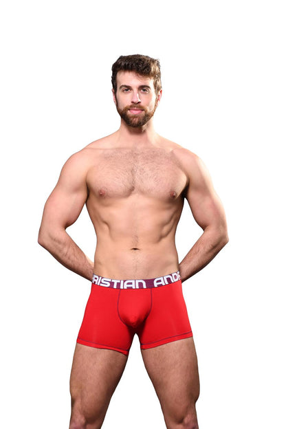 Andrew Christian ALMOST NAKED® Boxer Hang-Free Rouge
