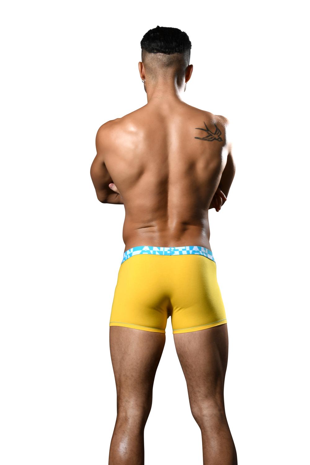 Andrew Christian ALMOST NAKED® HANG-FREE BOXER Yellow