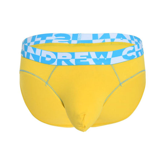 Andrew Christian ALMOST NAKED® HANG-FREE BRIEF Yellow