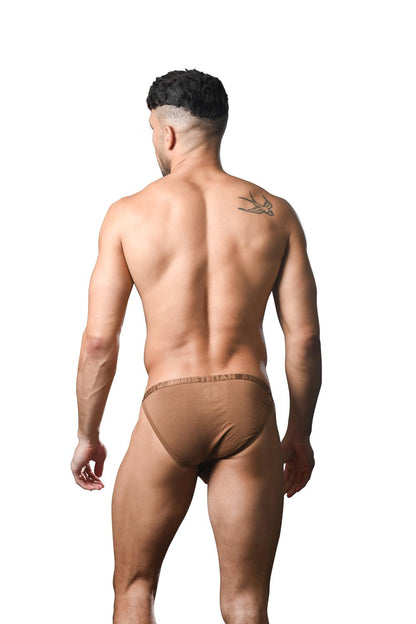 Andrew Christian ALMOST NAKED® Lust Modal Brief mit ALMOST NAKED® Braun