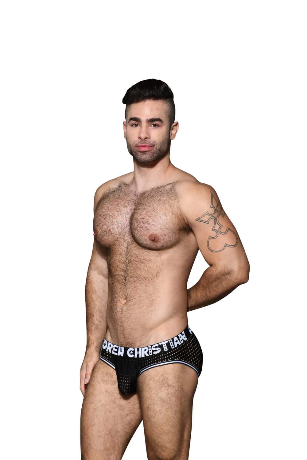 Andrew Christian ALMOST NAKED® Mesh Brief Black