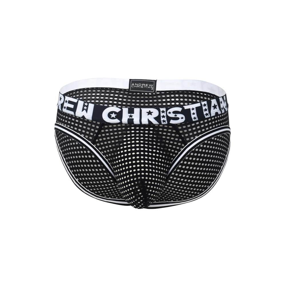 Andrew Christian ALMOST NAKED® Mesh Brief Black