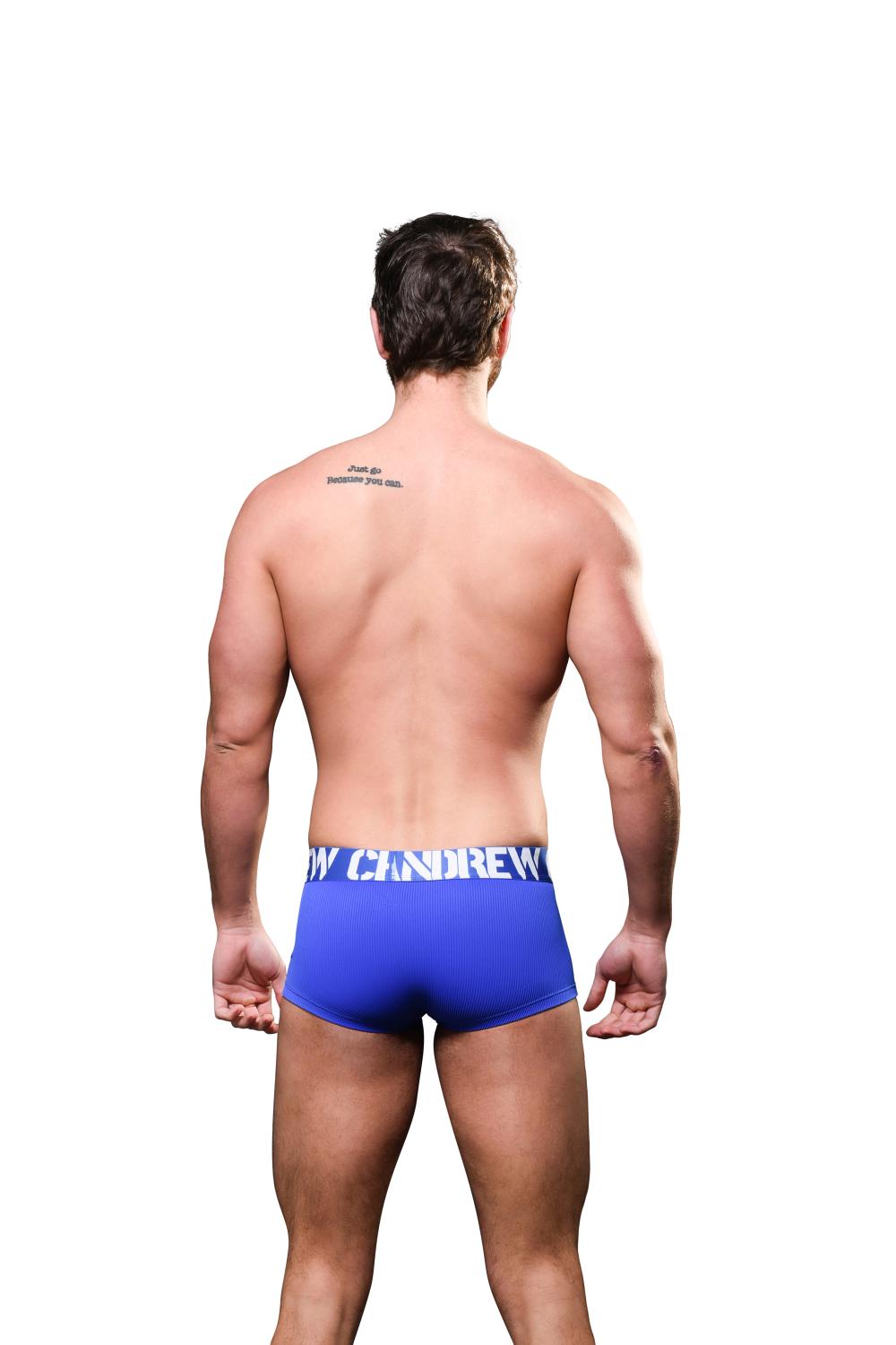 Andrew Christian Almost Naked Power Rib Boxer Royal 3