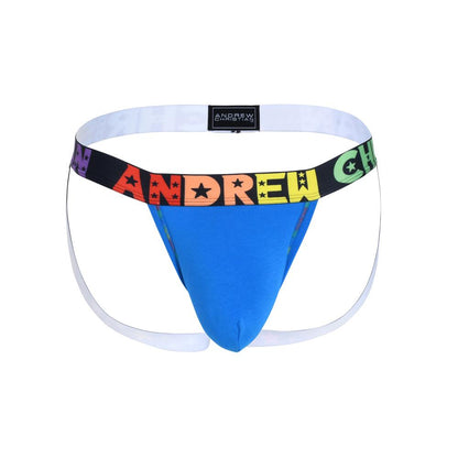 Andrew Christian Almost Naked Pride Cotton Jocke -housut, sininen