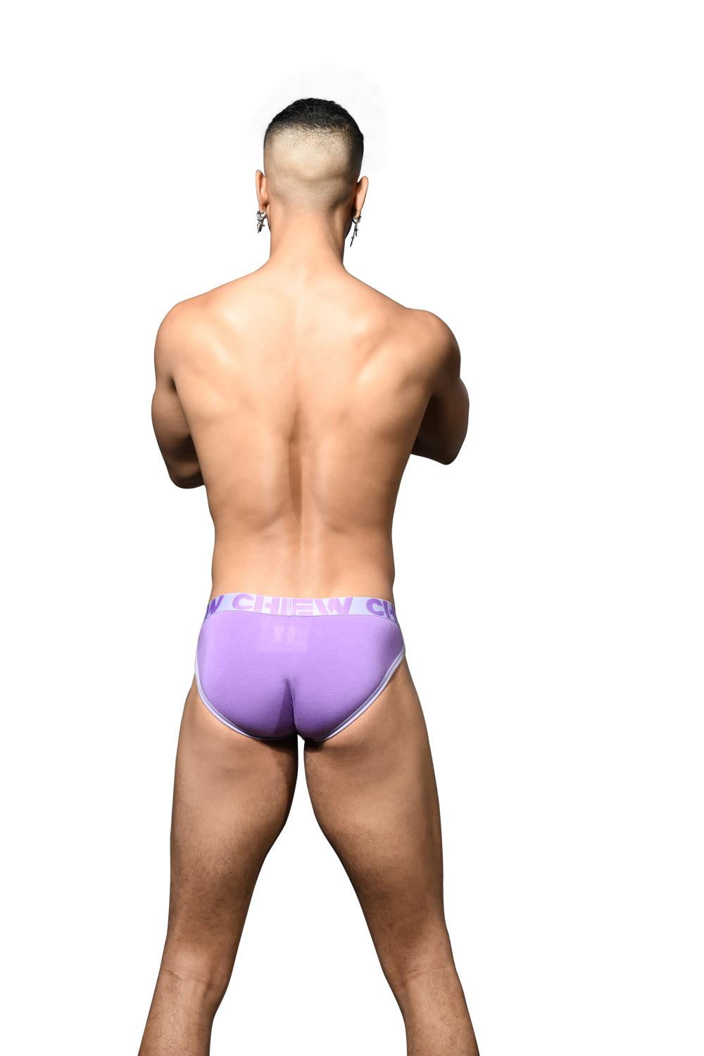 Andrew Christian ALMOST NAKED® Lettera retrò in bambù color lavanda