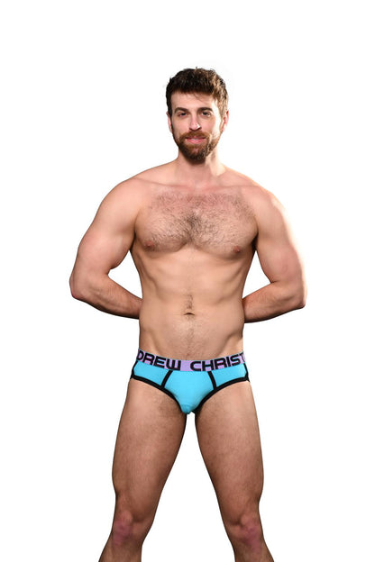 Andrew Christian ALMOST NAKED® SLIP RÉTRO Aqua