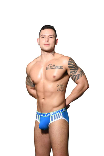 Andrew Christian ALMOST NAKED® Slip Rétro Elect Bleu