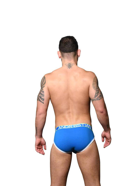 Andrew Christian ALMOST NAKED® Slip Rétro Elect Bleu