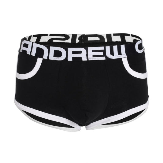 Andrew Christian ALMOST NAKED® Retro Pocket Boxer Black