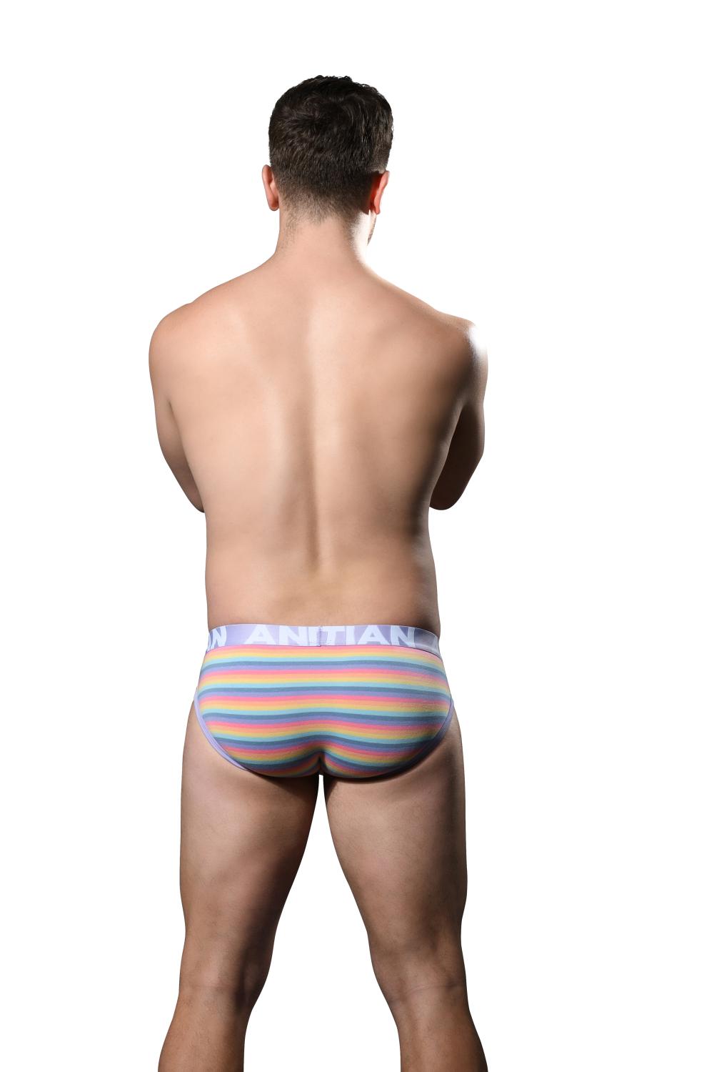 Andrew Christian Baby Unicorn Stripe Brief w/ ALMOST NAKED®