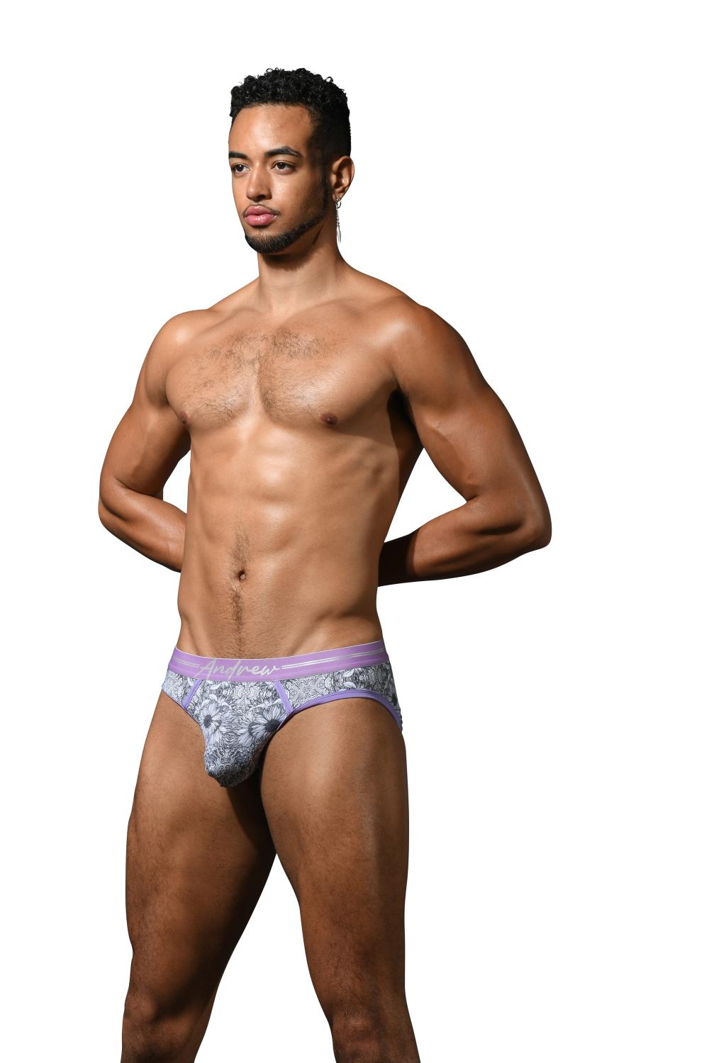 Andrew Christian Botanical ECO Sunflower Brief w/ ALMOST NAKED®