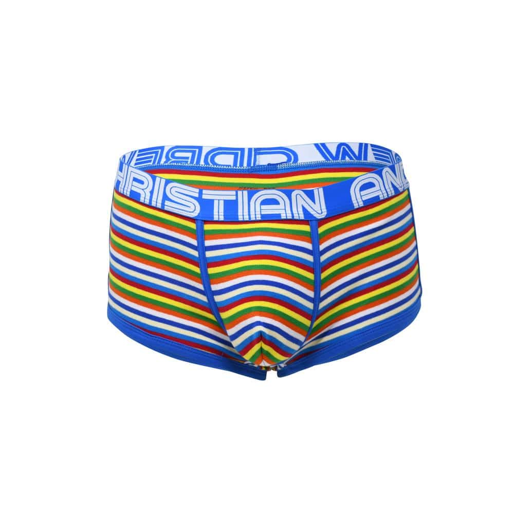 Andrew Christian Bright Stripe Boxer w/ ALMOST NAKED®