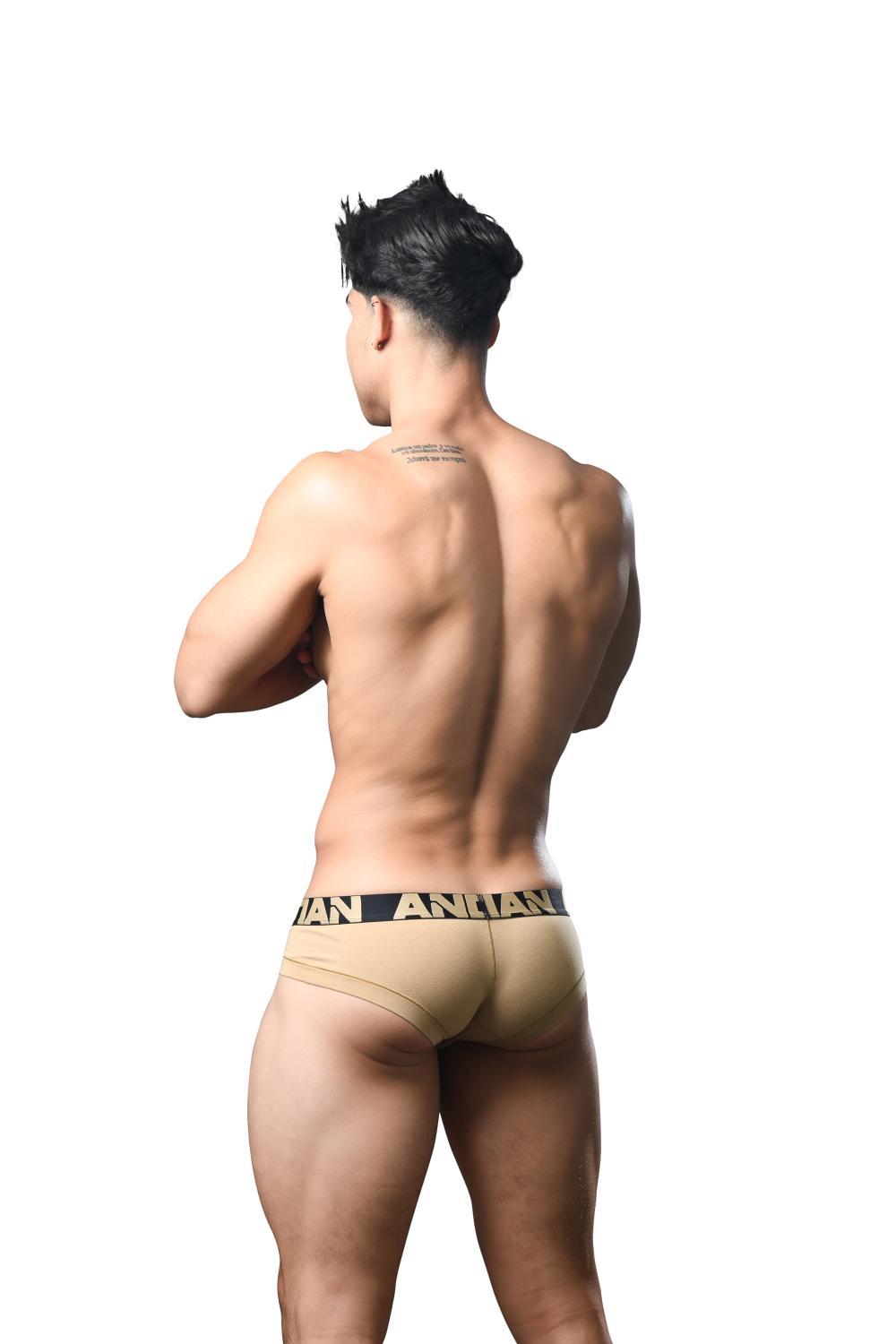 Andrew Christian Bubble Butt Brief w/ ALMOST NAKED® Khaki