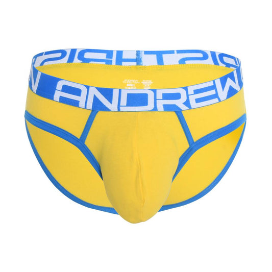 Andrew Christian BULGE C-RING BRIEF Yellow