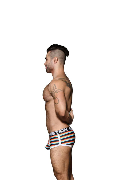 Andrew Christian Bokserki w paski kalifornijskie z ALMOST NAKED®