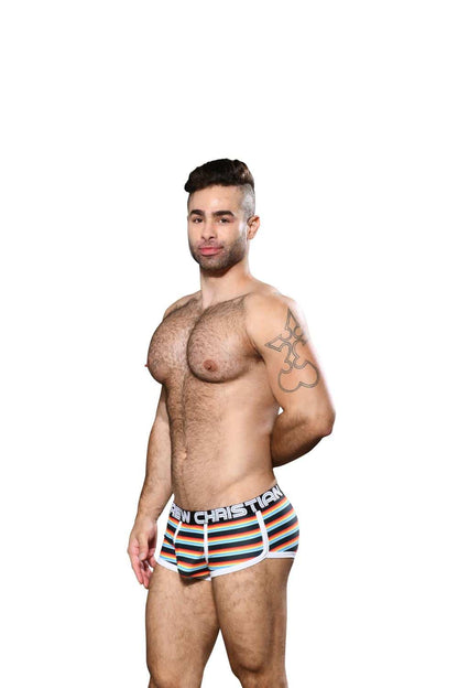 Andrew Christian Bokserki w paski kalifornijskie z ALMOST NAKED®