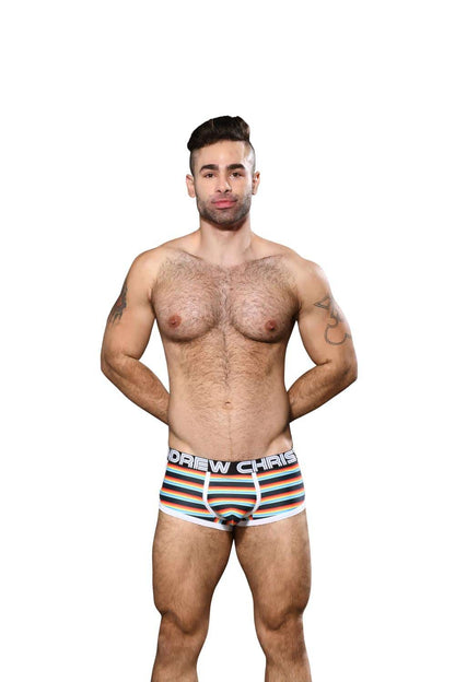 Andrew Christian Bokserki w paski kalifornijskie z ALMOST NAKED®