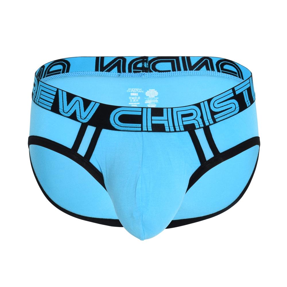 Andrew Christian CoolFlex Active Modal Brief w/ SHOW-IT® Aqua