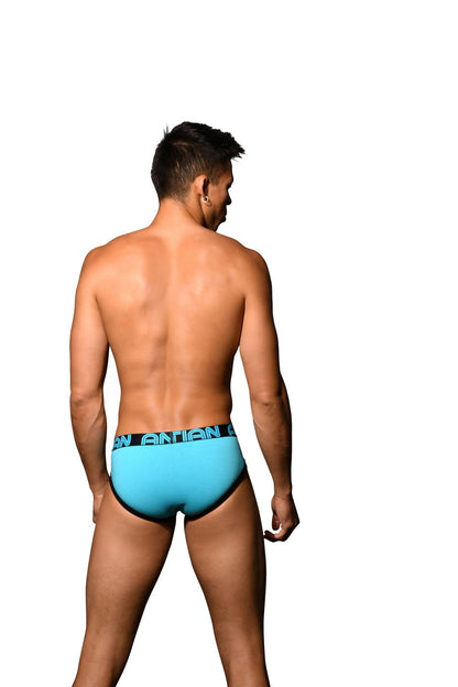 Andrew Christian CoolFlex Active Modal Brief w/ SHOW-IT® Aqua