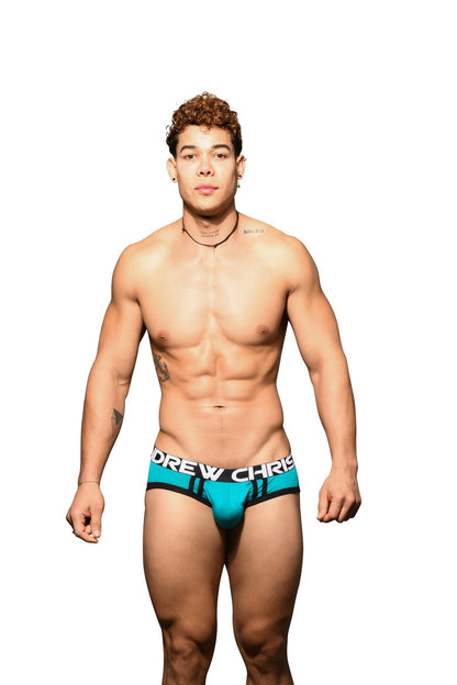 Andrew Christian CoolFlex Modal Active Brief w/ SHOW-IT® Teal