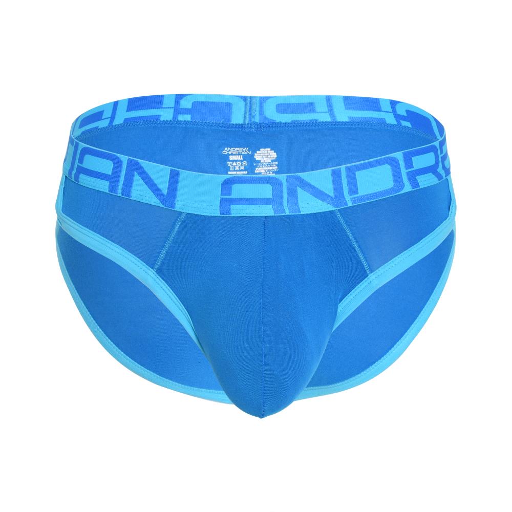 Andrew Christian CoolFlex Modal Brief w/ SHOW-IT® Elect Blue