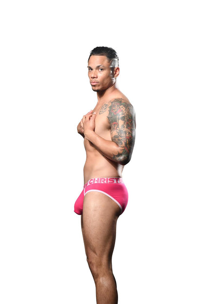 Andrew Christian Fly Tagless Brief w/ ALMOST NAKED® Fuchsia
