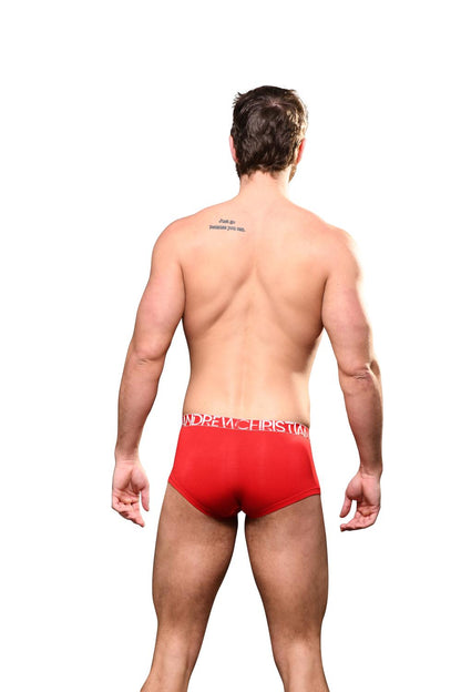 Andrew Christian Happy Modal Boxer w/ ALMOST NAKED® Red