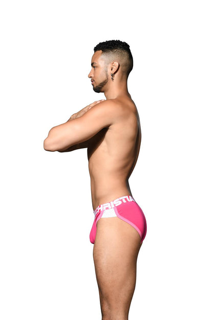 Andrew Christian Retro trosa med SHOW-IT® Fuchsia