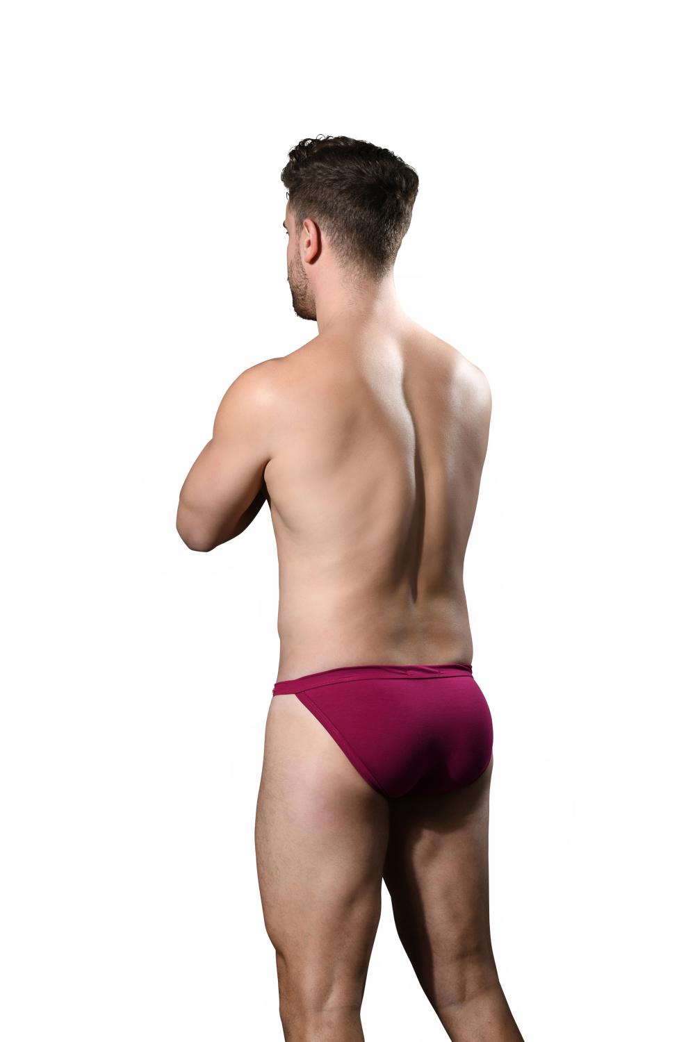 Andrew Christian "SEX" Bamboo Brief w/ ALMOST NAKED® Magenta